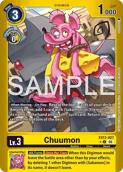 Chuumon [EX13-027] (Limited Foil) [Chivalrous XIII] | Black Swamp Games