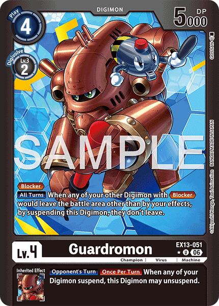 Guardromon [EX13-051] (Limited Foil) [Chivalrous XIII] | Black Swamp Games