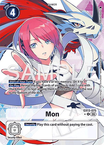 Mon [EX13-075] (Alternate Art) [Chivalrous XIII] | Black Swamp Games