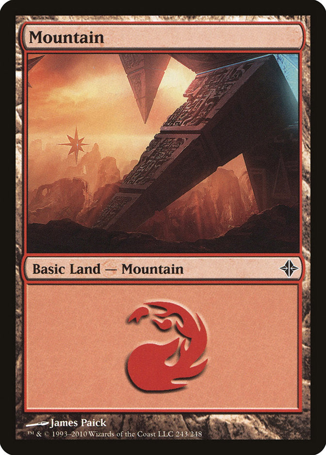 Mountain (243) [Rise of the Eldrazi] | Black Swamp Games