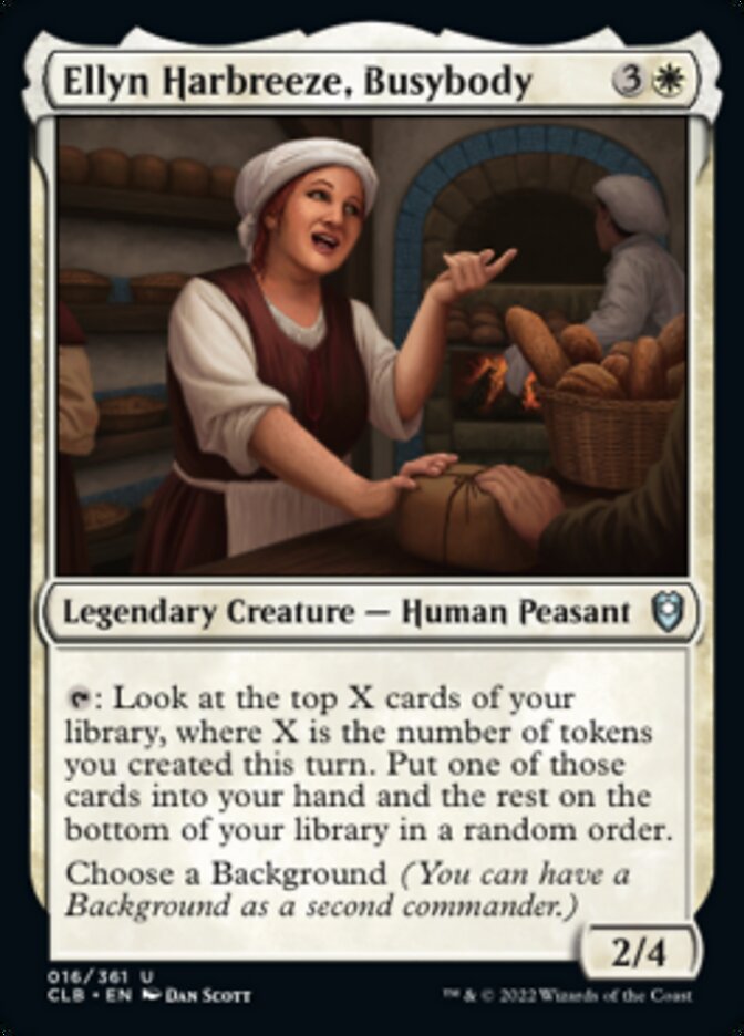 Ellyn Harbreeze, Busybody [Commander Legends: Battle for Baldur's Gate] | Black Swamp Games