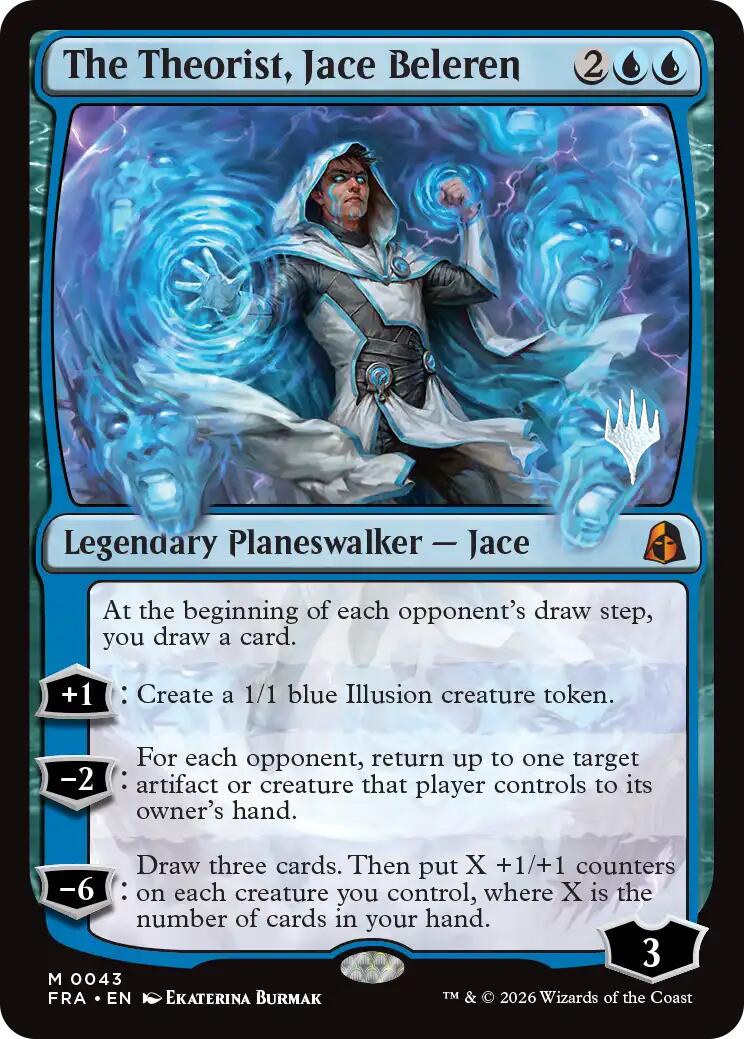 The Theorist, Jace Beleren [Reality Fracture Promos] | Black Swamp Games
