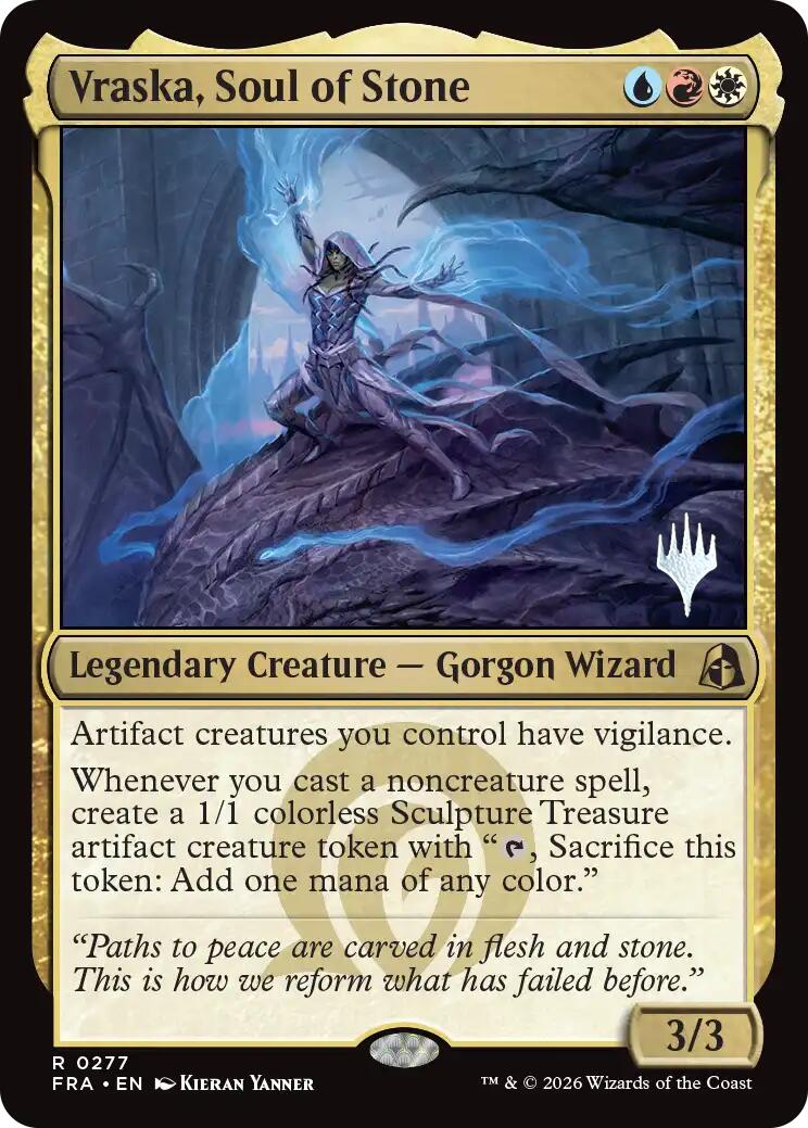 Vraska, Soul of Stone [Reality Fracture Promos] | Black Swamp Games