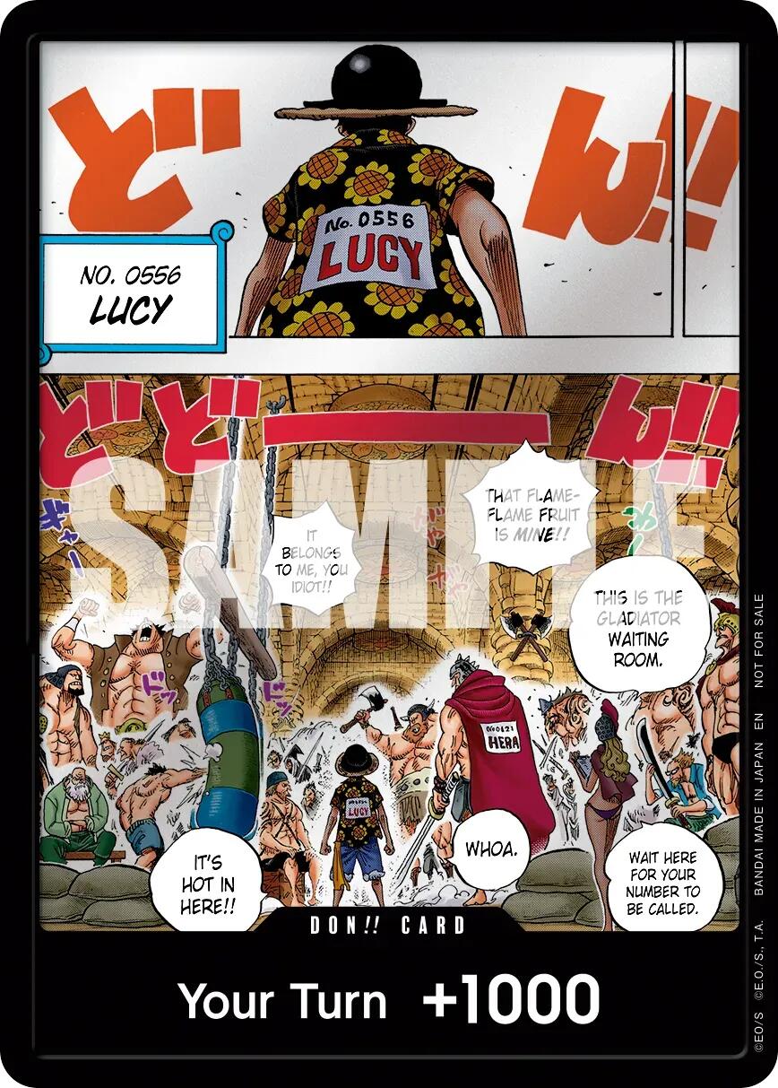 DON!! Card (Flame-Flame Fruit Coliseum) [One Piece Promotion Cards] | Black Swamp Games