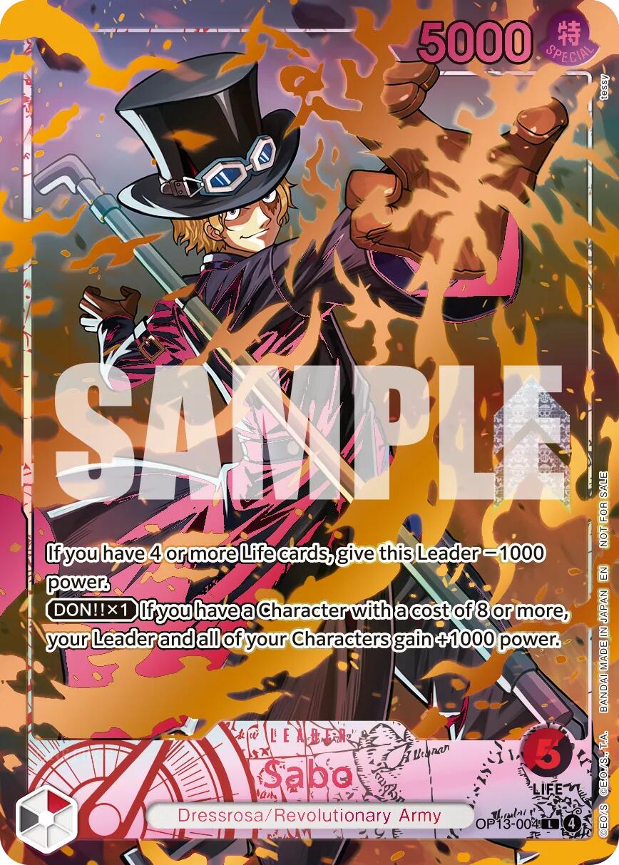 Sabo (Flame-Flame Fruit Coliseum) [One Piece Promotion Cards] | Black Swamp Games