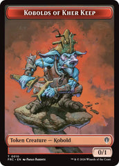 Kobolds of Kher Keep // Phyrexian Mite Double-Sided Token [Reality Fracture Commander Tokens] | Black Swamp Games