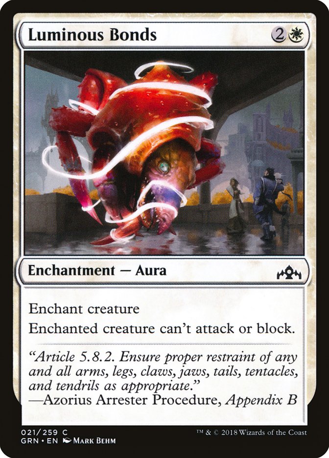 Luminous Bonds [Guilds of Ravnica] | Black Swamp Games