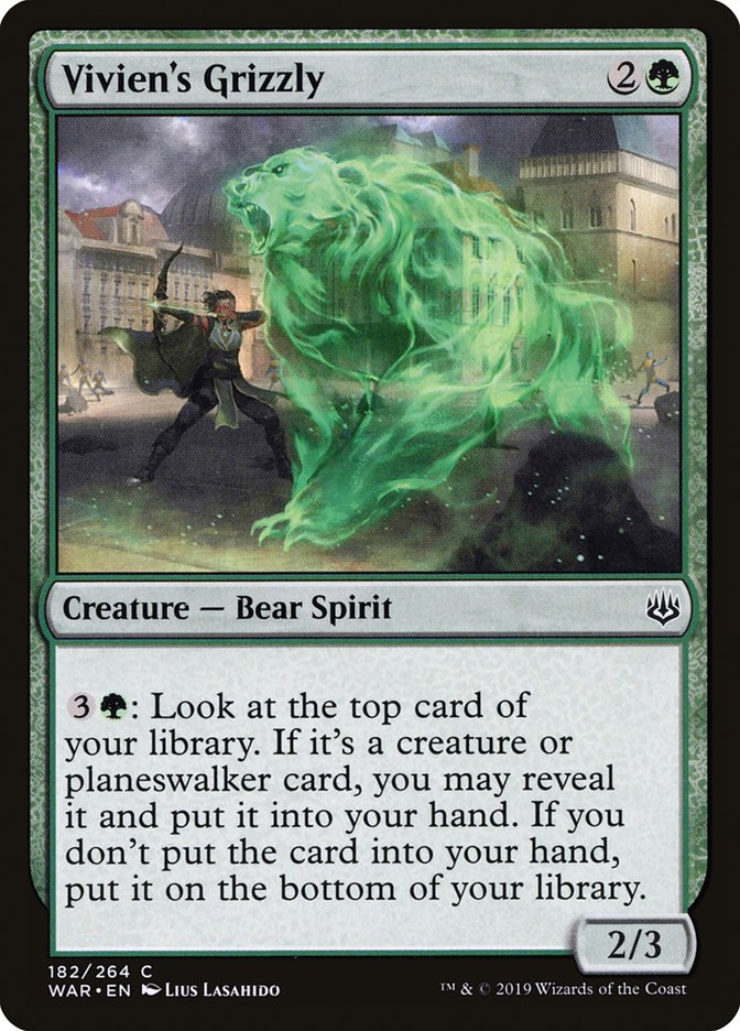 Vivien's Grizzly [War of the Spark] | Black Swamp Games