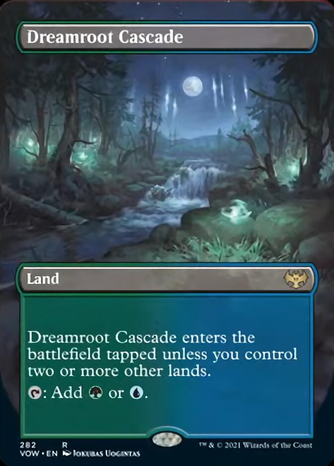 Dreamroot Cascade (Borderless Alternate Art) [Innistrad: Crimson Vow] | Black Swamp Games