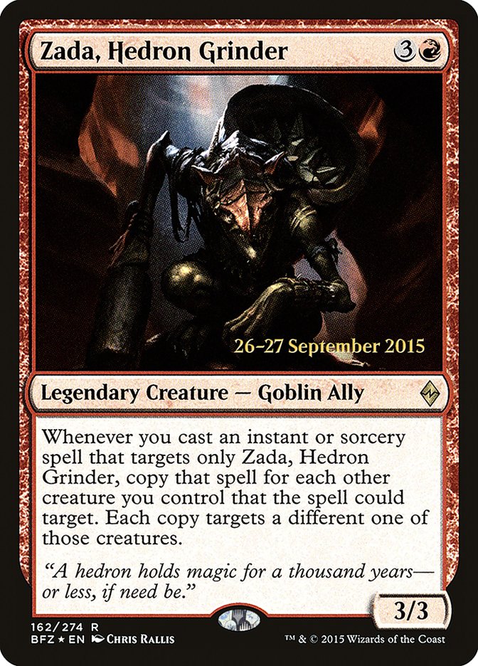 Zada, Hedron Grinder [Battle for Zendikar Prerelease Promos] | Black Swamp Games