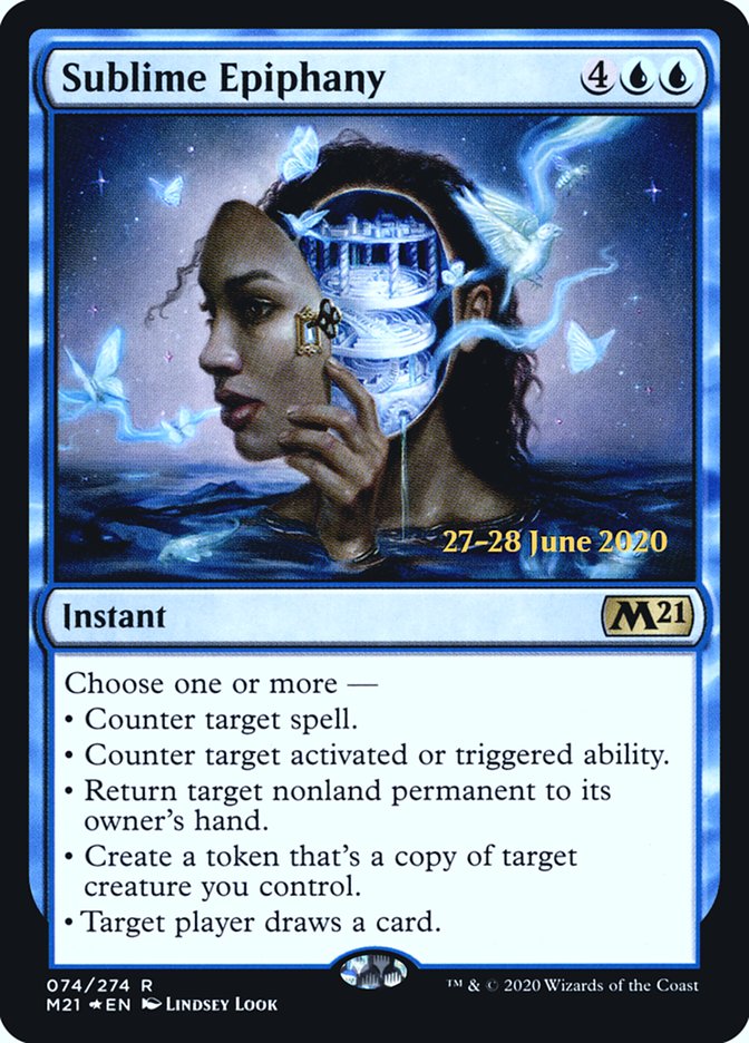 Sublime Epiphany [Core Set 2021 Prerelease Promos] | Black Swamp Games