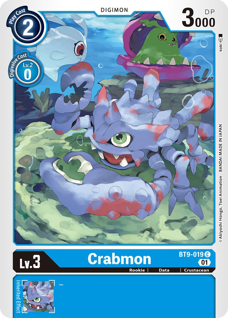 Crabmon [BT9-019] [X Record] | Black Swamp Games