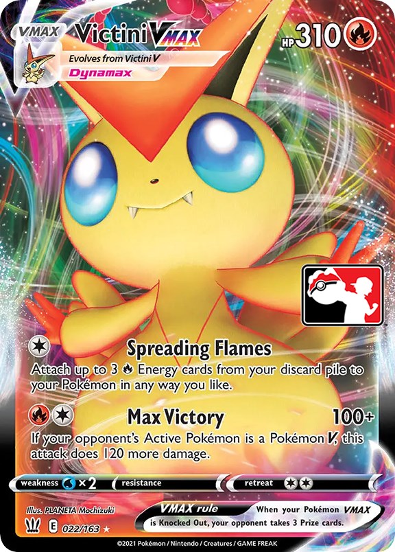Victini VMAX (022/163) [Prize Pack Series One] | Black Swamp Games