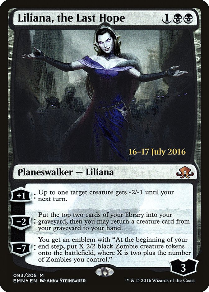Liliana, the Last Hope [Eldritch Moon Prerelease Promos] | Black Swamp Games
