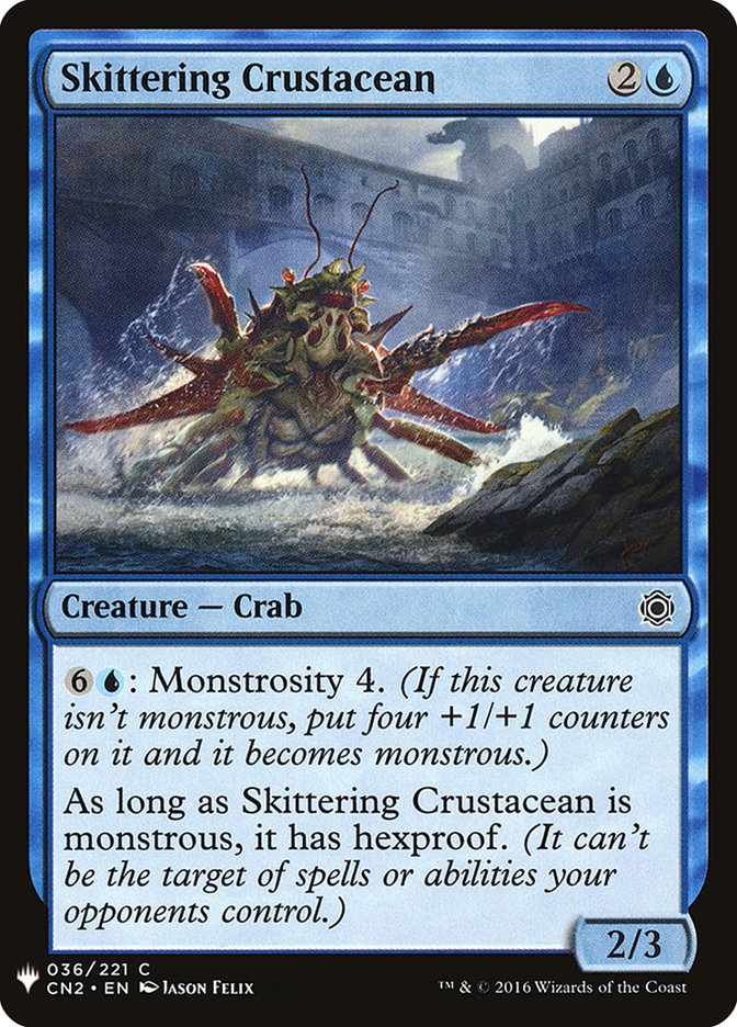 Skittering Crustacean [Mystery Booster] | Black Swamp Games