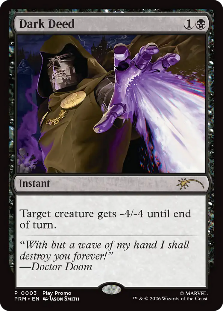 Dark Deed [Standard Showdown Promos] | Black Swamp Games