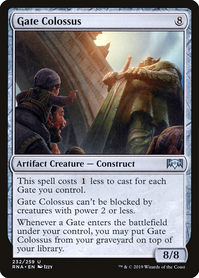 Gate Colossus [Ravnica Allegiance] | Black Swamp Games