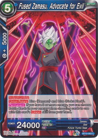 Fused Zamasu, Advocate for Evil (BT10-053) [Rise of the Unison Warrior 2nd Edition] | Black Swamp Games