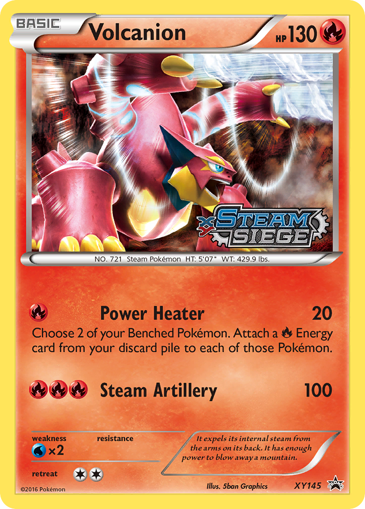 Volcanion (XY145) [XY: Black Star Promos] | Black Swamp Games