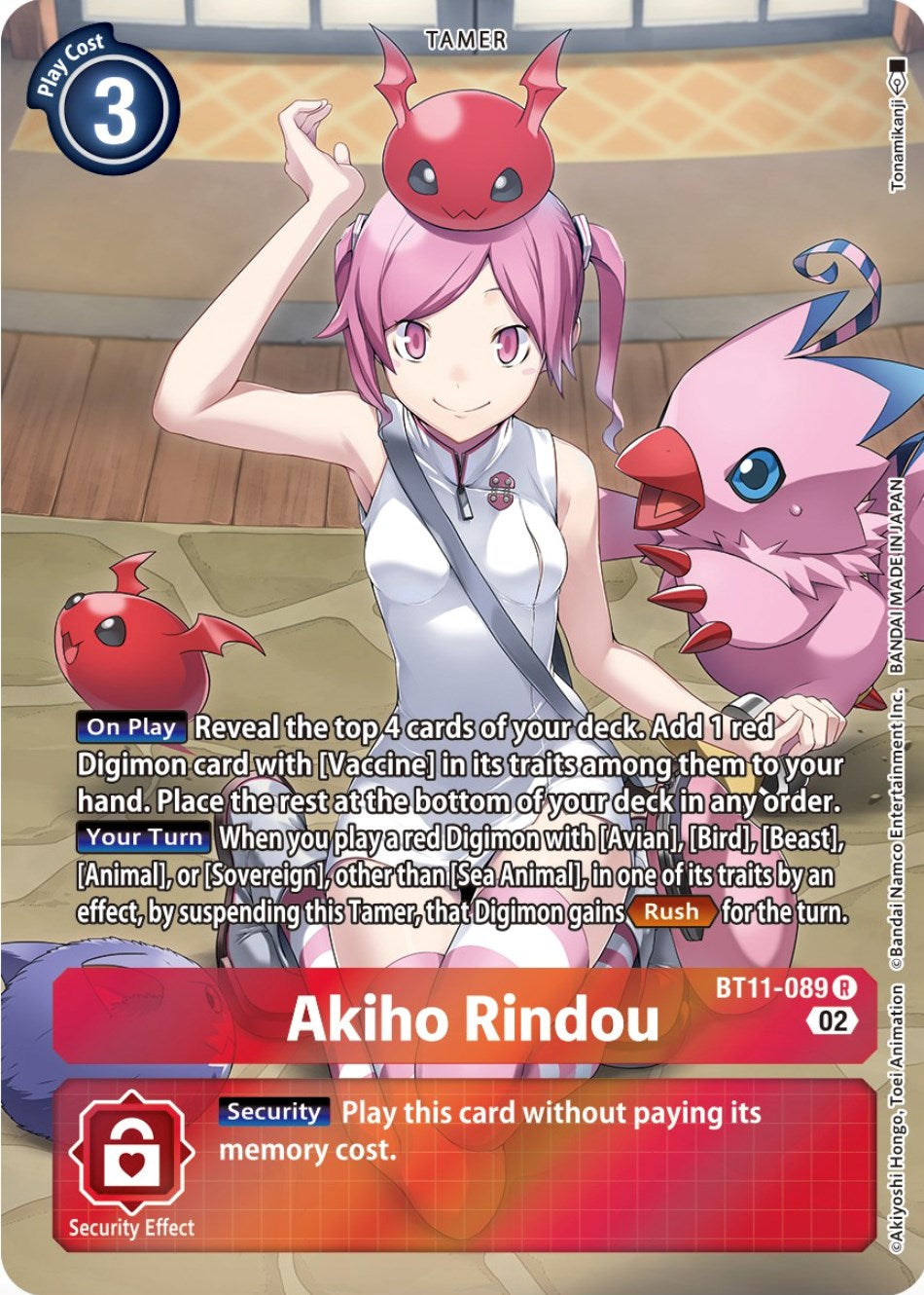 Akiho Rindou [BT11-089] (Alternate Art) [Dimensional Phase] | Black Swamp Games