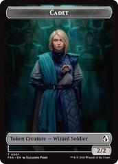 Cadet // Jace Double-Sided Token [Reality Fracture Tokens] | Black Swamp Games