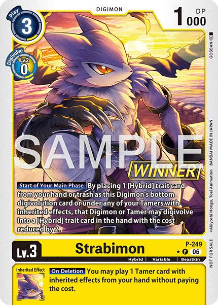 Strabimon [P-249] (Official Store Tournament 2026 Vol. 4 Winner) [Promotional Cards] | Black Swamp Games
