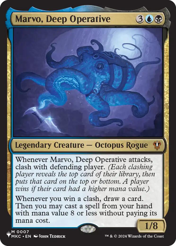 Marvo, Deep Operative [The List] | Black Swamp Games