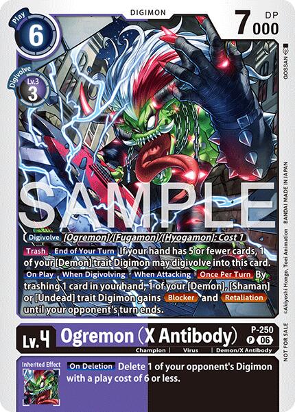 Ogremon [P-250] (X Antibody) (Official Store Tournament 2026 Vol. 4 Participant) [Promotional Cards] | Black Swamp Games