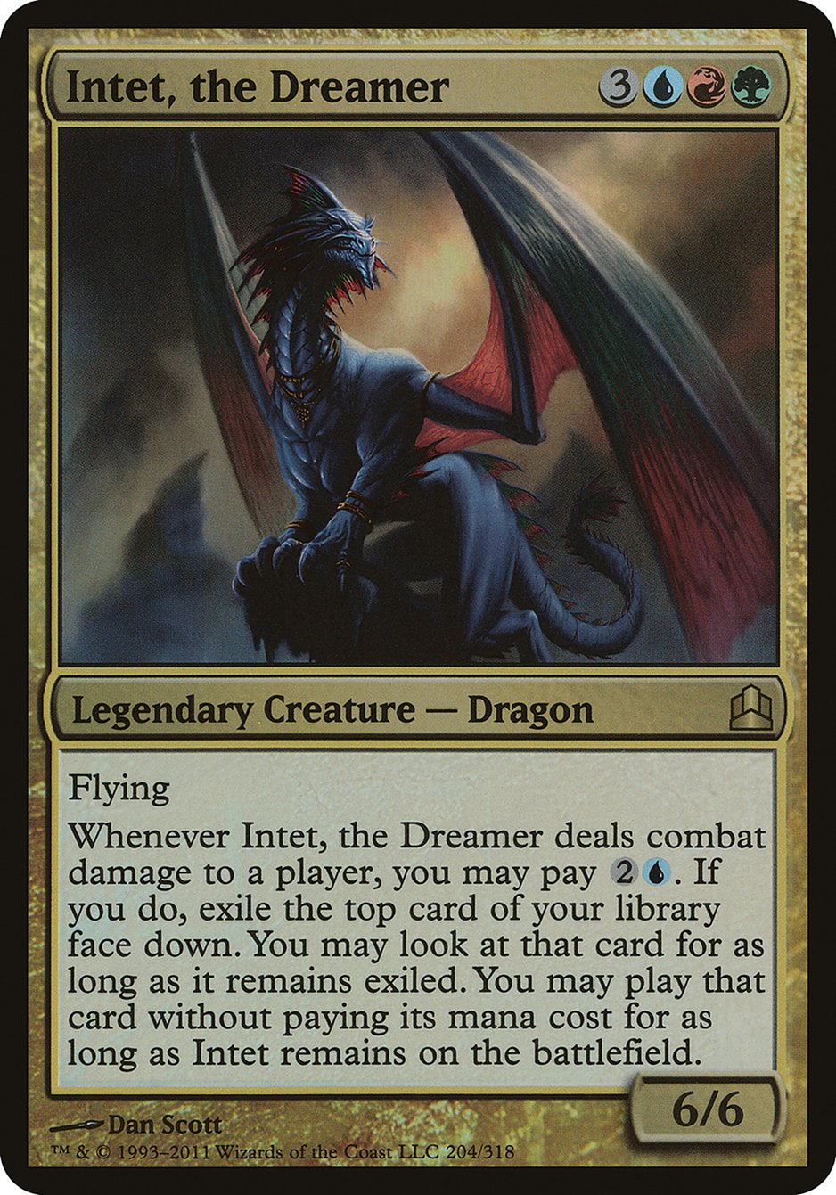 Intet, the Dreamer (Oversized) [Commander 2011 Oversized] | Black Swamp Games