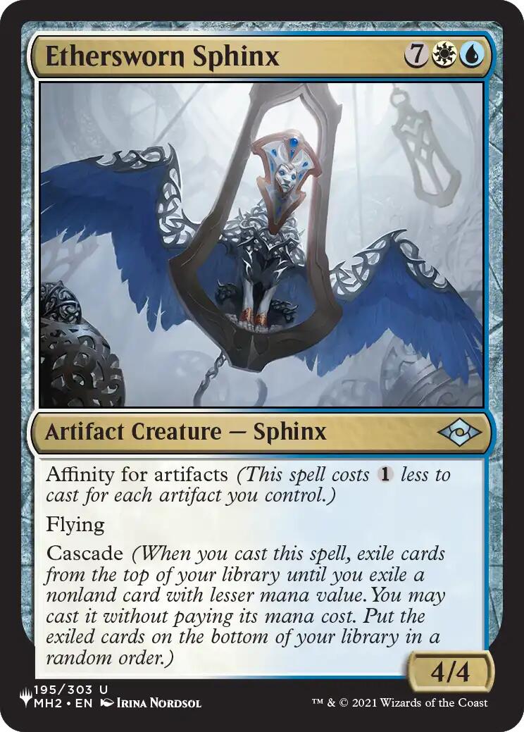 Ethersworn Sphinx [The List] | Black Swamp Games