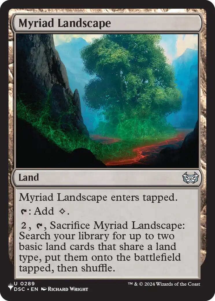 Myriad Landscape (DSC) [The List] | Black Swamp Games