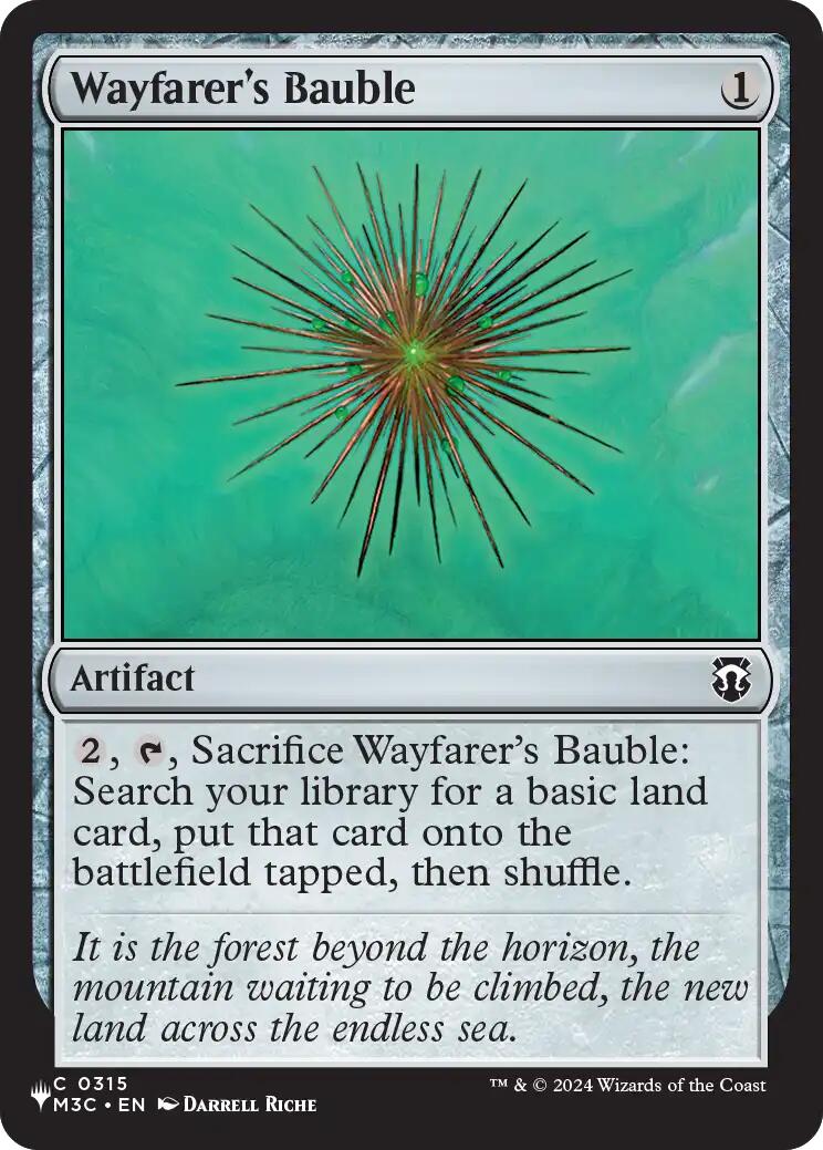 Wayfarer's Bauble (M3C) [The List] | Black Swamp Games