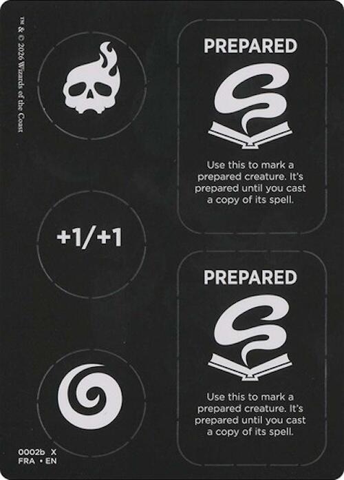 Punch Card Token [Reality Fracture Tokens] | Black Swamp Games
