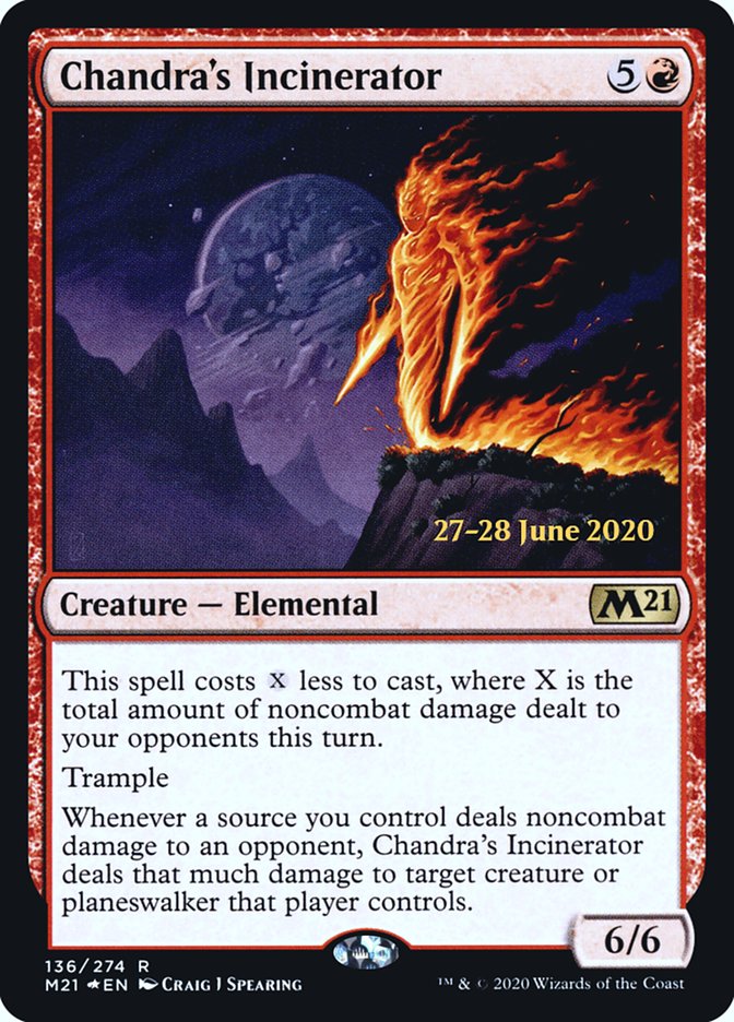 Chandra's Incinerator [Core Set 2021 Prerelease Promos] | Black Swamp Games