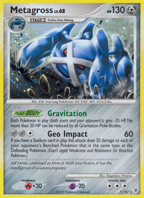 Metagross (7/147) [Platinum: Supreme Victors] | Black Swamp Games
