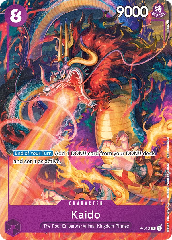 Kaido (Tournament Pack Vol. 1) [One Piece Promotion Cards] | Black Swamp Games