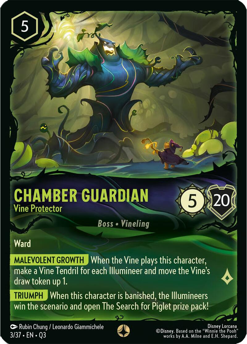 Chamber Guardian - Vine Protector (3/37) [Illumineer's Quest: The Great Hunny Rescue] | Black Swamp Games