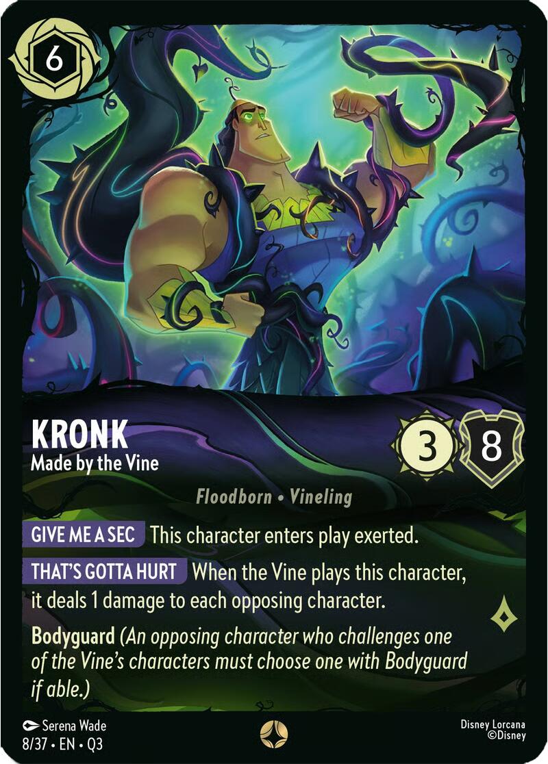 Kronk - Made by the Vine (8/37) [Illumineer's Quest: The Great Hunny Rescue] | Black Swamp Games