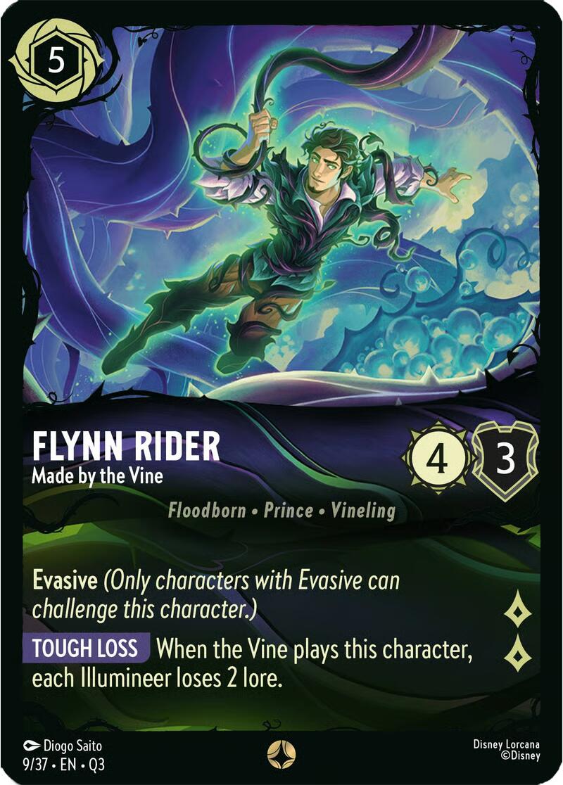 Flynn Rider - Made by the Vine (9/37) [Illumineer's Quest: The Great Hunny Rescue] | Black Swamp Games