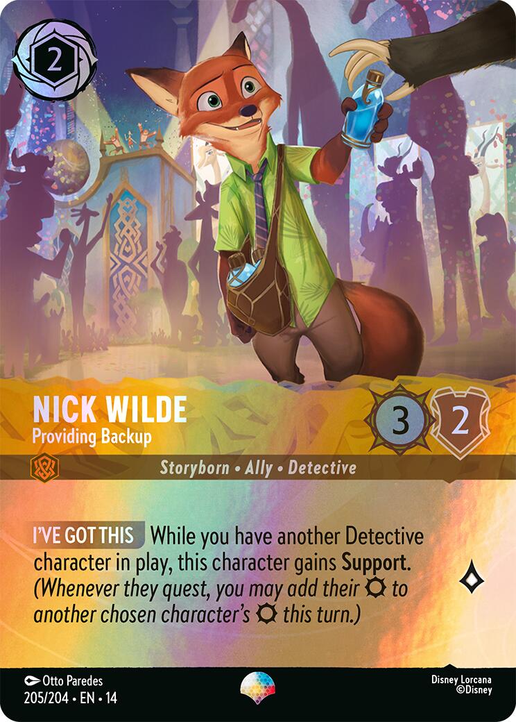 Nick Wilde - Providing Backup (Epic) (205/204) [Hyperia City] | Black Swamp Games