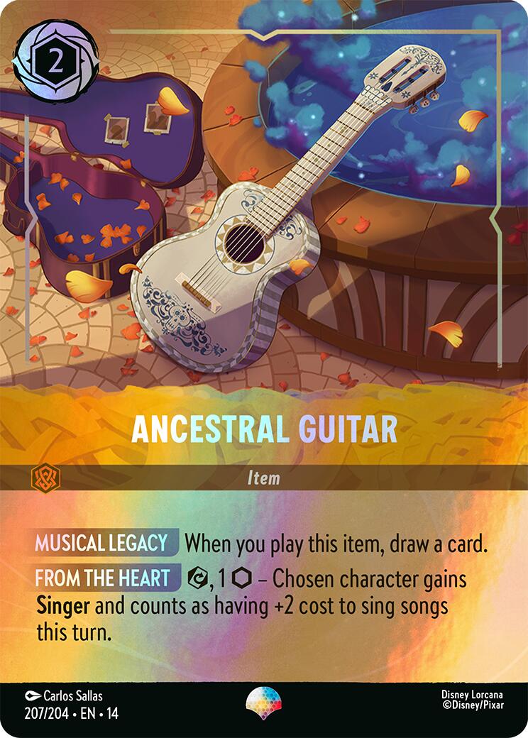 Ancestral Guitar (Epic) (207/204) [Hyperia City] | Black Swamp Games