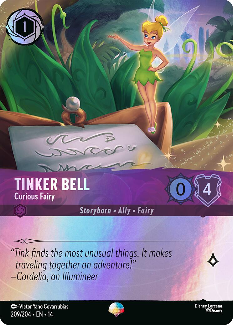 Tinker Bell - Curious Fairy (Epic) (209/204) [Hyperia City] | Black Swamp Games