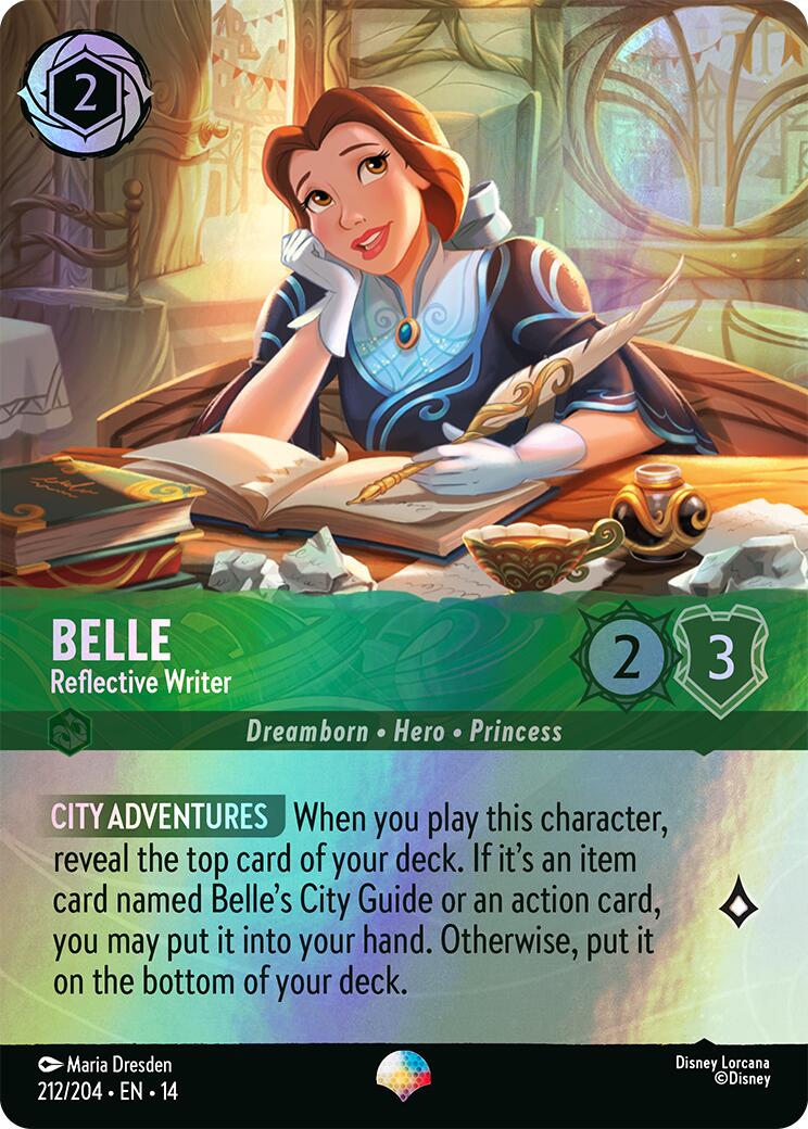 Belle - Reflective Writer (Epic) (212/204) [Hyperia City] | Black Swamp Games