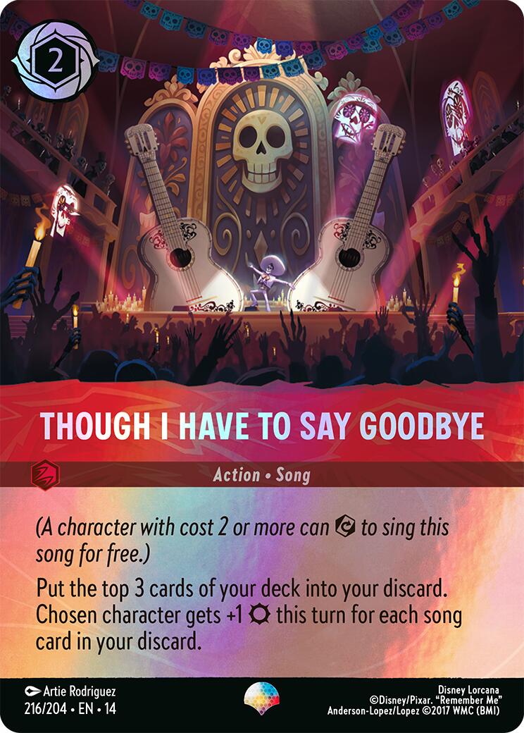 Though I Have to Say Goodbye (Epic) (216/204) [Hyperia City] | Black Swamp Games