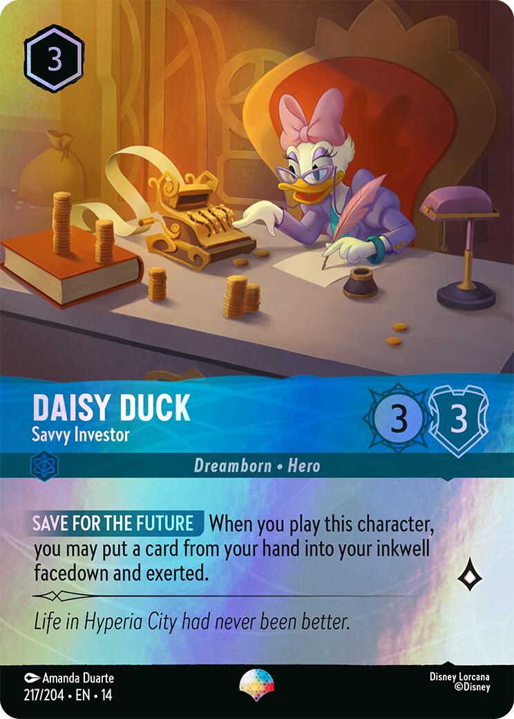 Daisy Duck - Savvy Investor (Epic) (217/204) [Hyperia City] | Black Swamp Games