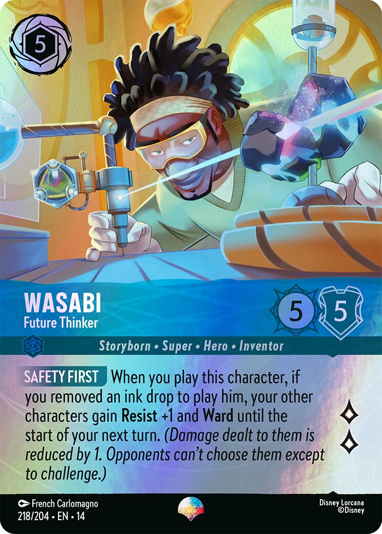 Wasabi - Future Thinker (Epic) (218/204) [Hyperia City] | Black Swamp Games