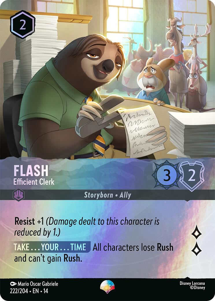 Flash - Efficient Clerk (Epic) (222/204) [Hyperia City] | Black Swamp Games