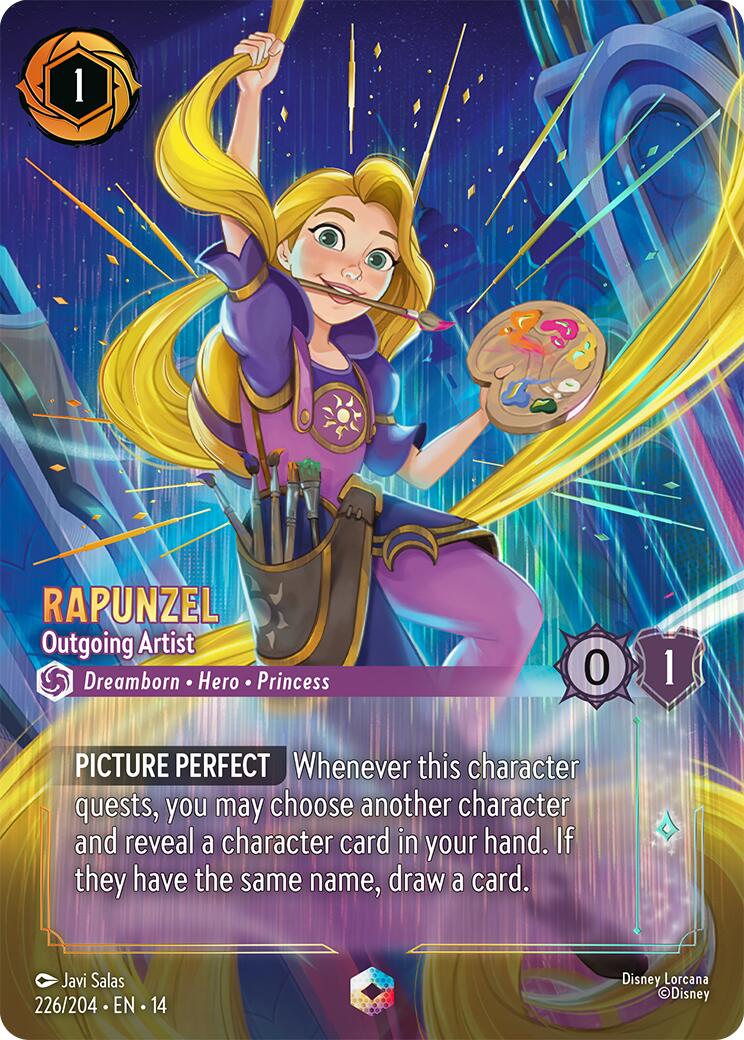 Rapunzel - Outgoing Artist (Enchanted) (226/204) [Hyperia City] | Black Swamp Games