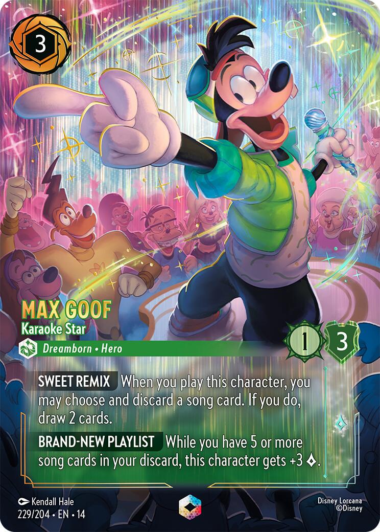 Max Goof - Karaoke Star (Enchanted) (229/204) [Hyperia City] | Black Swamp Games
