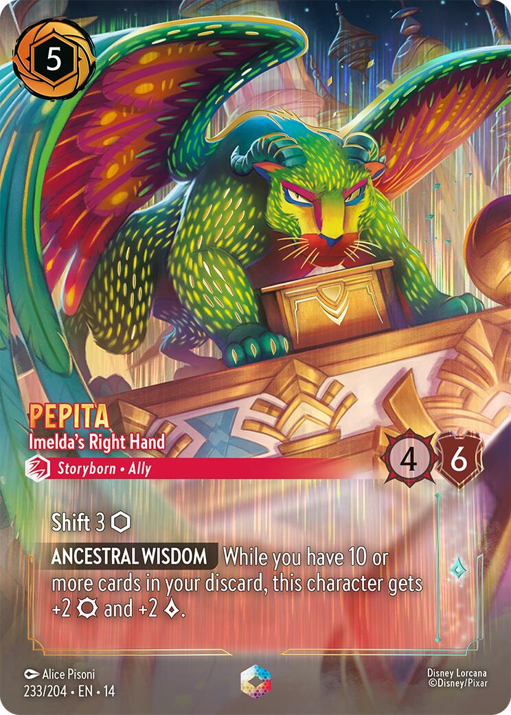 Pepita - Imelda's Right Hand (Enchanted) (233/204) [Hyperia City] | Black Swamp Games